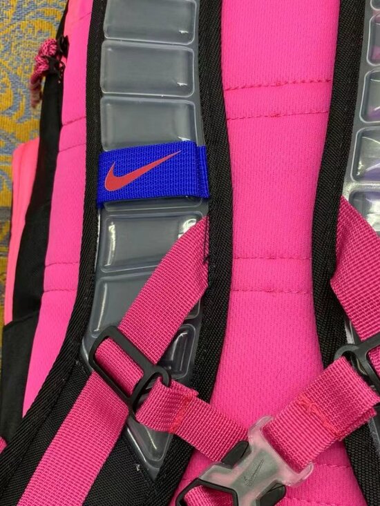 Nike Basketball Backpack Air Cushion Backpack（Pink back）